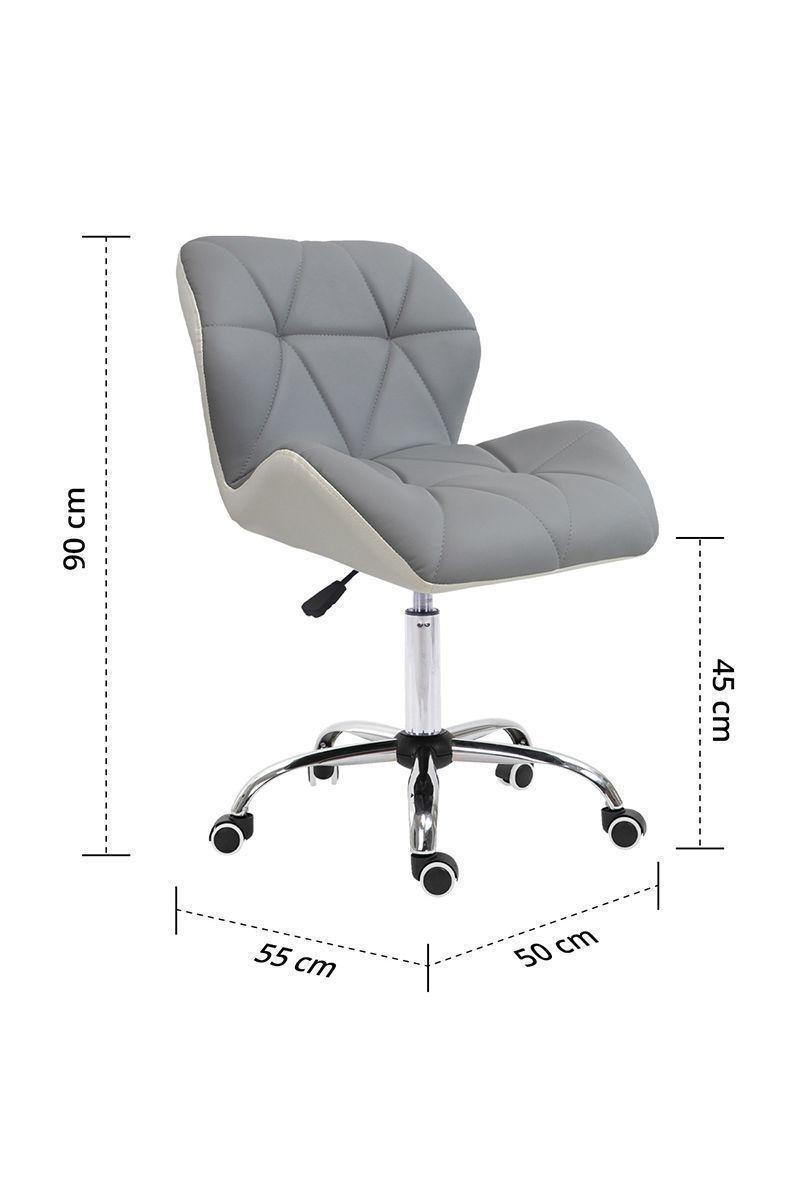 Silla de Oficina Stela Gris-2