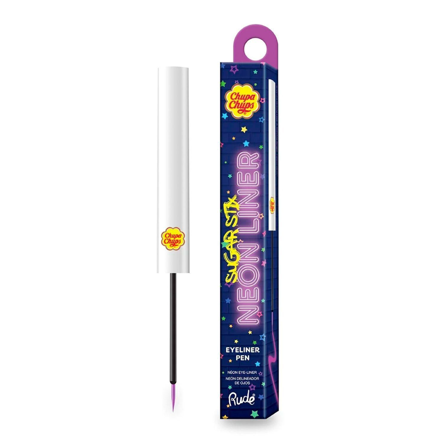 Delineador Neon Grappling Grape Chupa Chups Rude-0