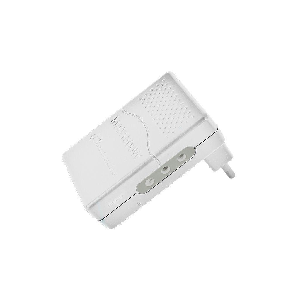 Adaptador Triple Plano Blanco 2P+T 10A - Lexo-0
