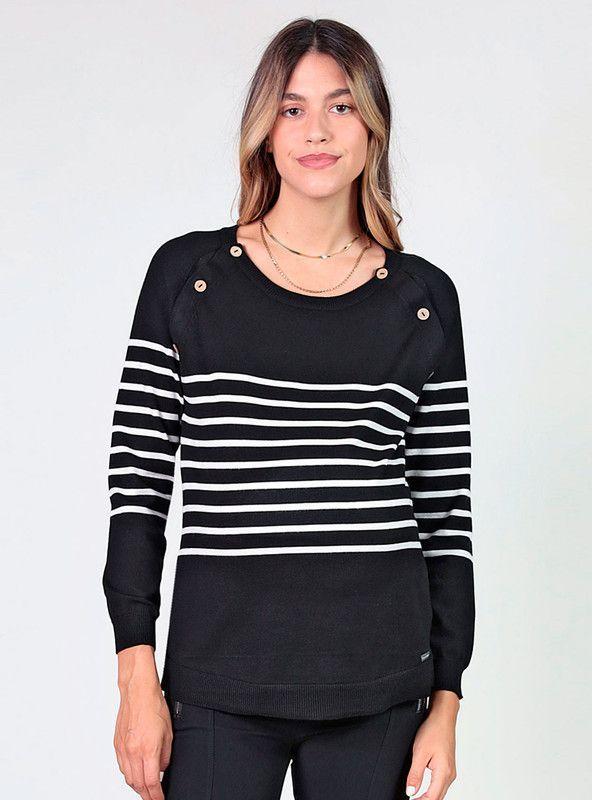 Sweater lactancia con botones-0