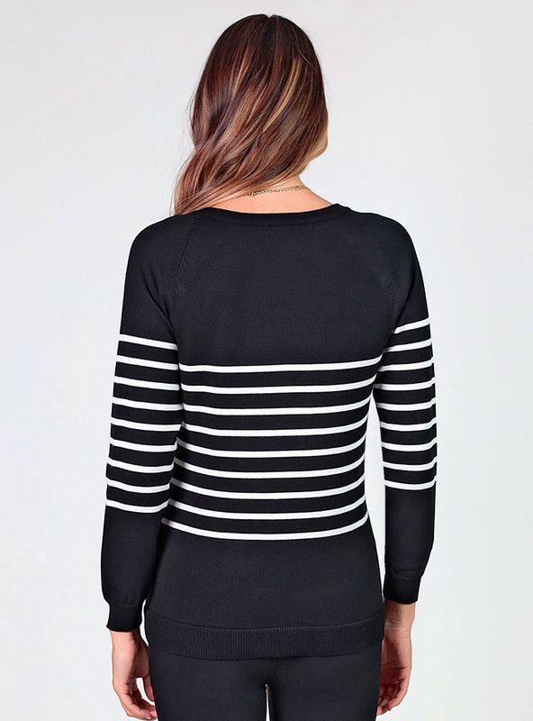 Sweater lactancia con botones-2