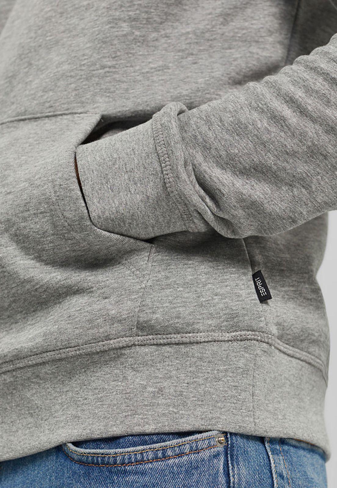 Polerón Hombre Con Capucha Y Logo Estampado Esprit-2