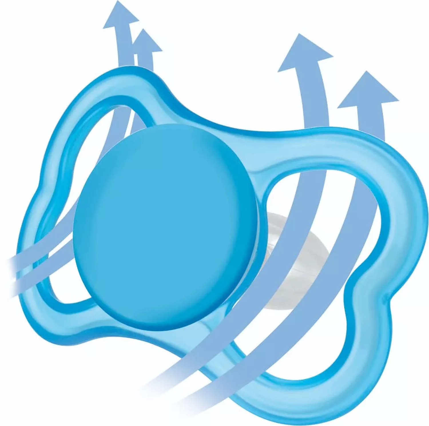 2 Chupetes Silicona Air 6 meses + Mam gris-2