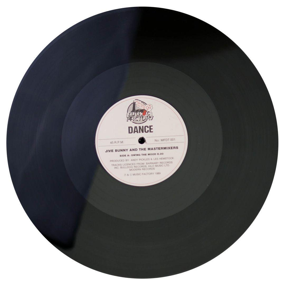 JIVE BUNNY & THE MASTERMIXERS - SWING THE MOOD 12" MAXI SINGLE VINILO USADO-2