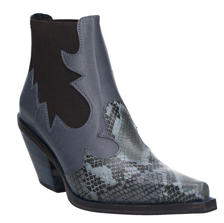 Botin Casual Mujer Mingo - V864 Azul-0
