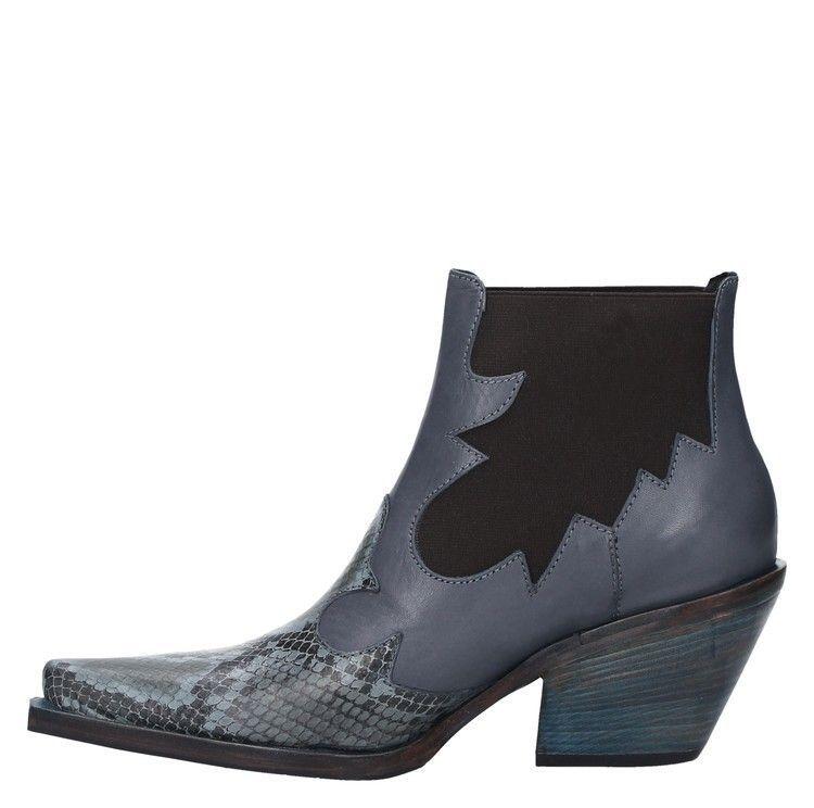 Botin Casual Mujer Mingo - V864 Azul-3