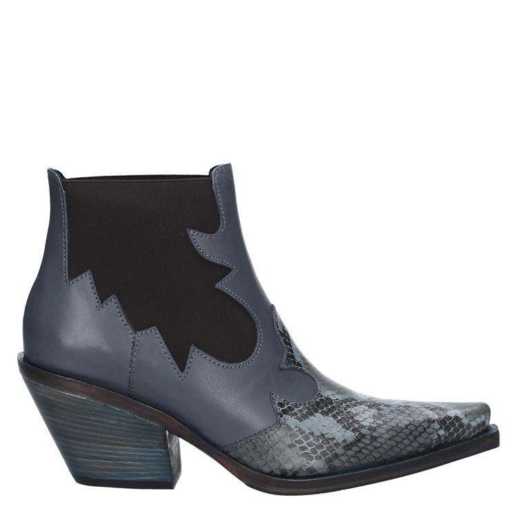 Botin Casual Mujer Mingo - V864 Azul-1