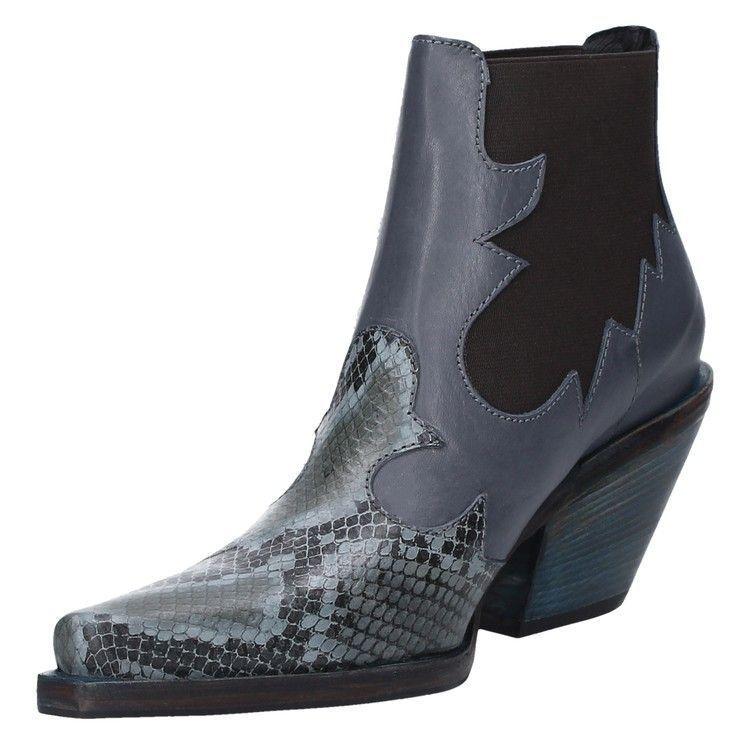 Botin Casual Mujer Mingo - V864 Azul-4
