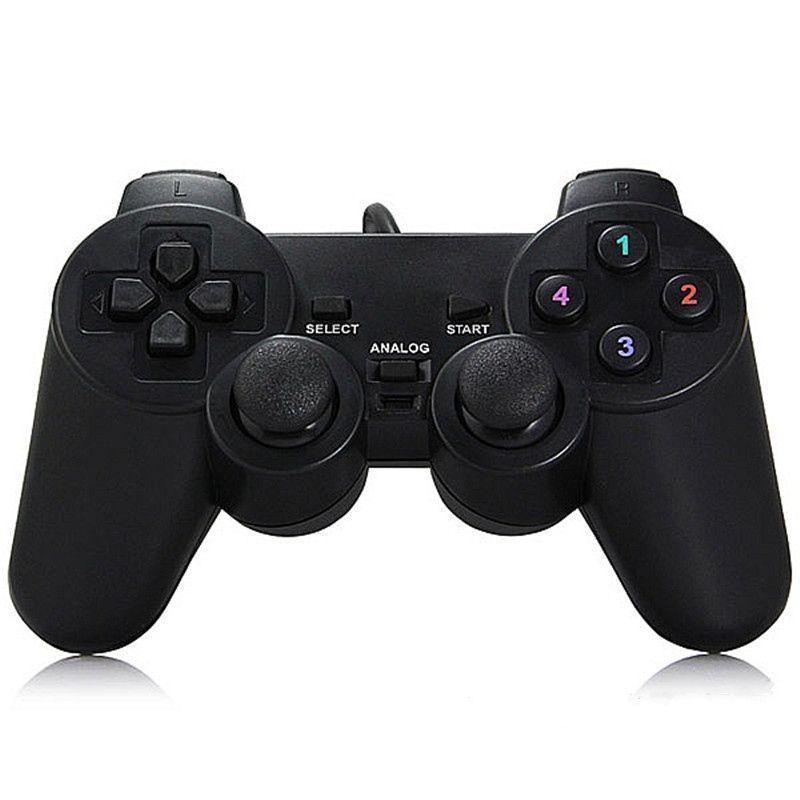 Joystick Negro Alámbrico PS3 USB-0