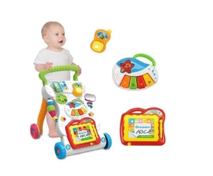 Caminadora Bebé Musical Andador Corre Pasillos Bebé-2