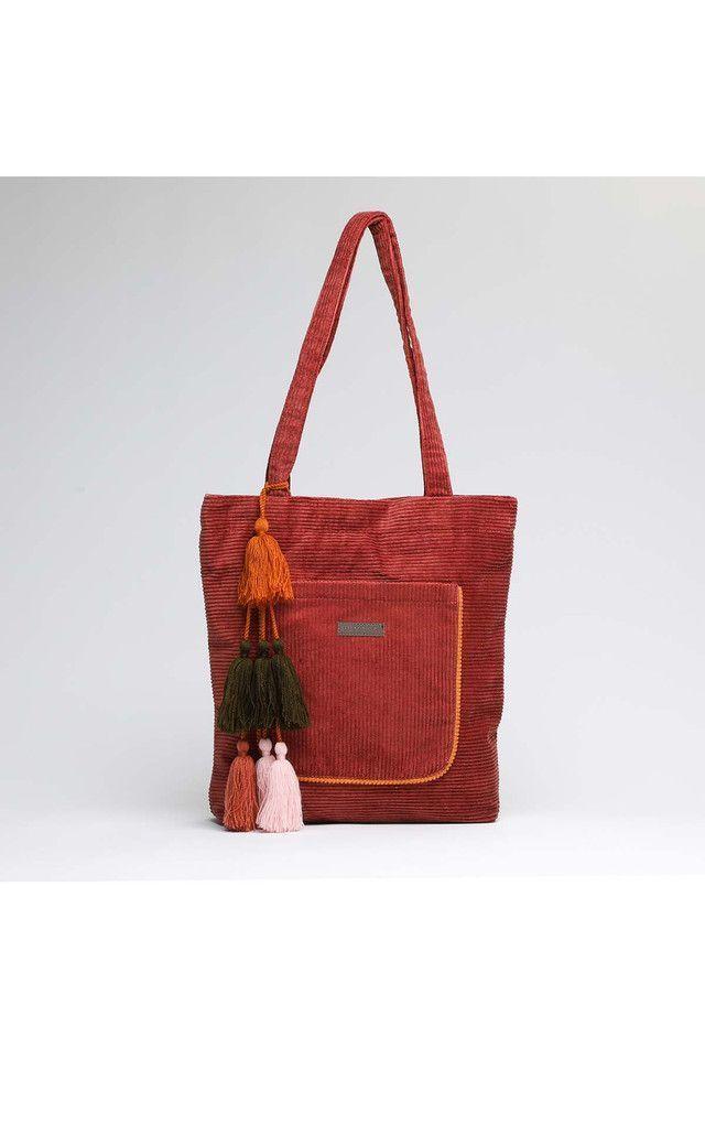 Cartera Hombro Roja Cotele Humana-0