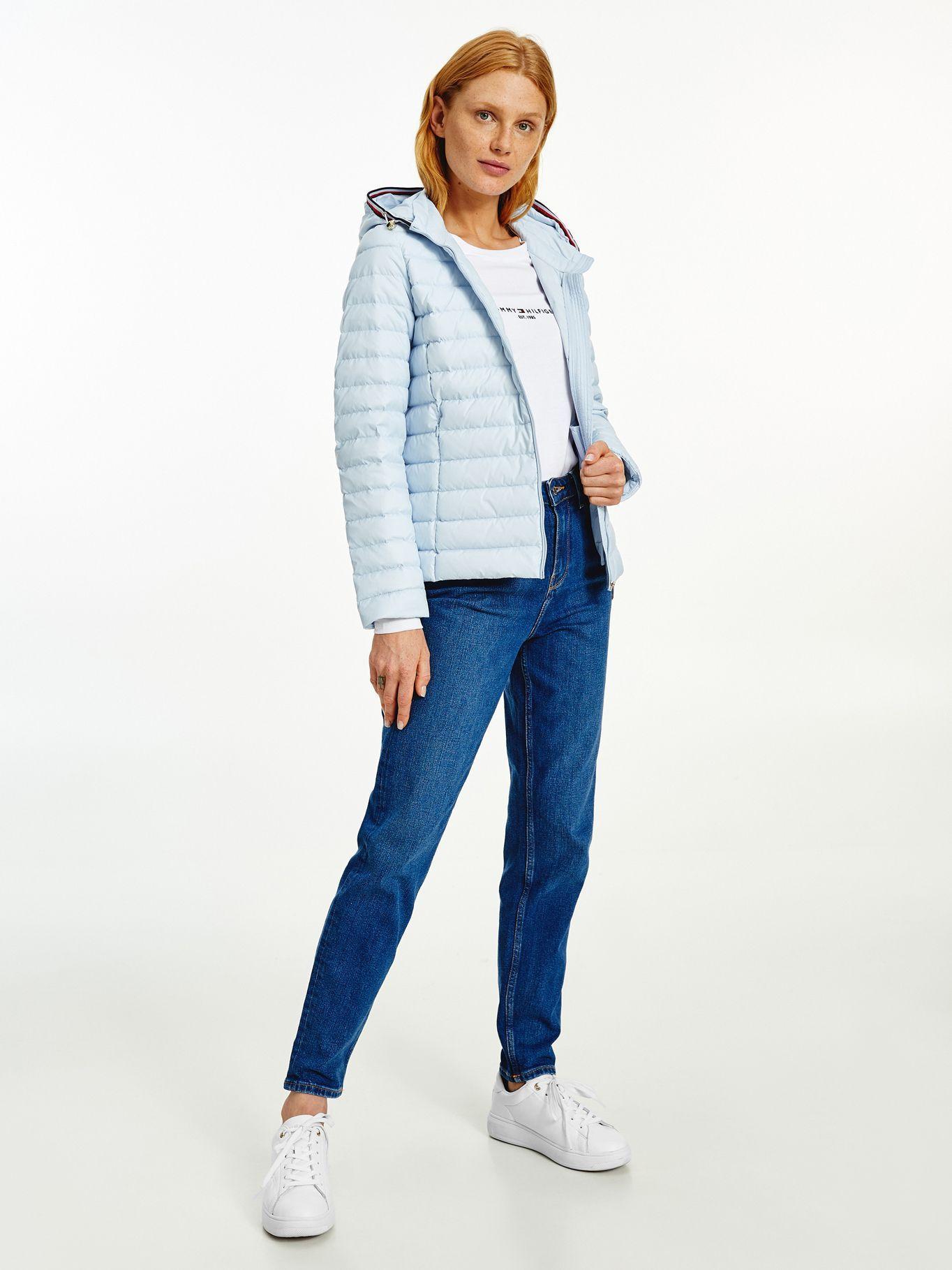 Chaqueta Th Essential Down Celeste Tommy Hilfiger-0