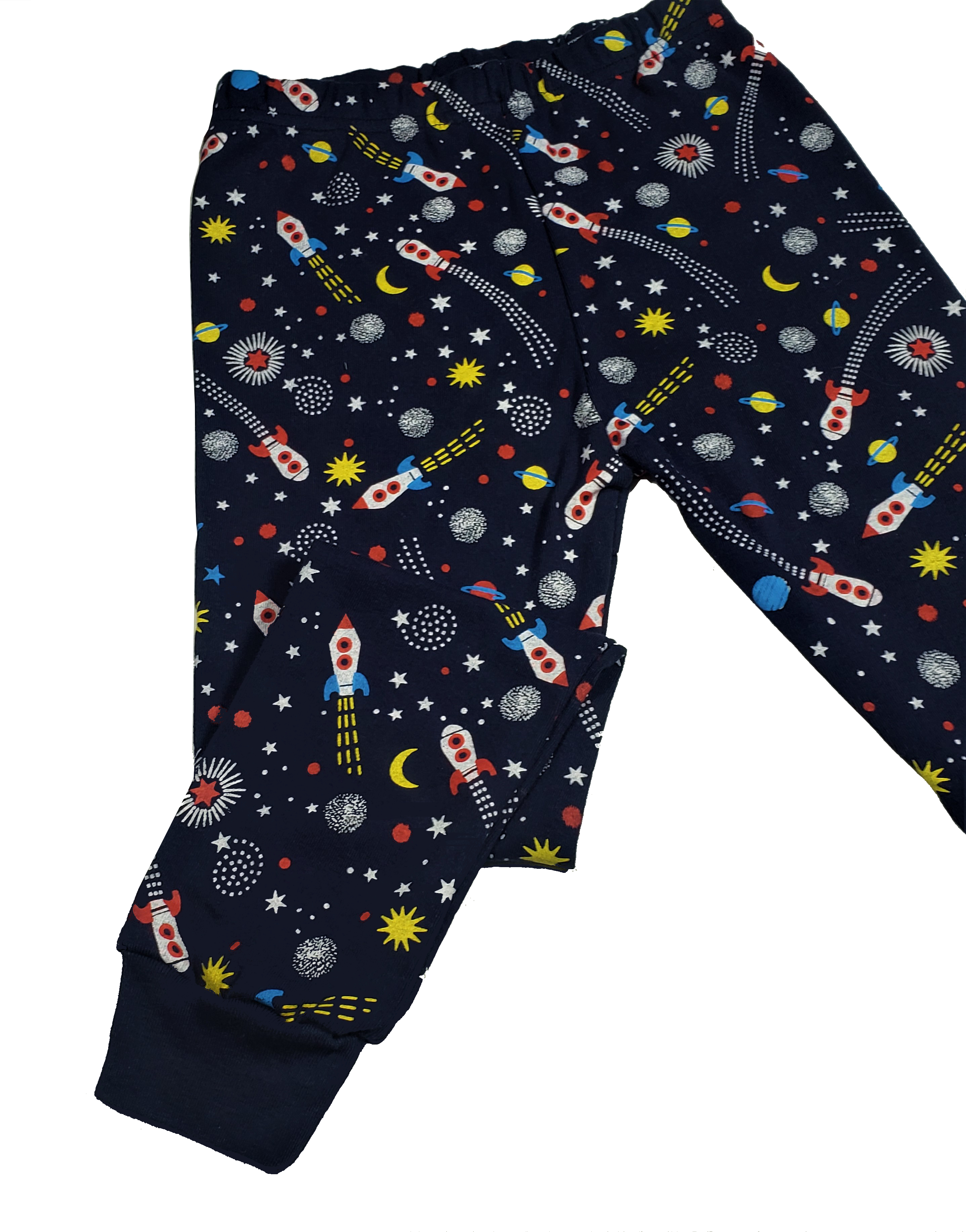 Pijama algodón niño espacial-2