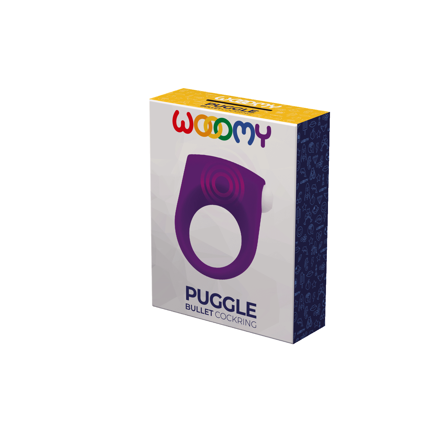 Anillo Vibrador Bala Wooomy Puggle-4