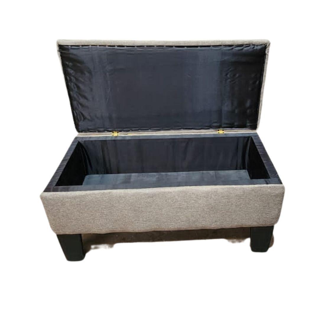 Banqueta Baul HVM Gris Lino -2