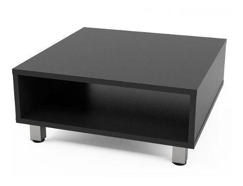 Mesa Centro 26 X 60 X 60 Cm Negro. Tuhome-0