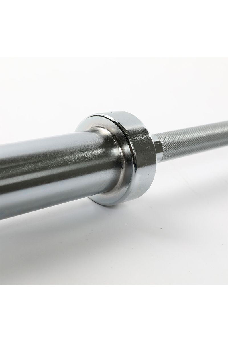 Barra Olímpica de 182 cm - Diámetro 5 cm Gris-3
