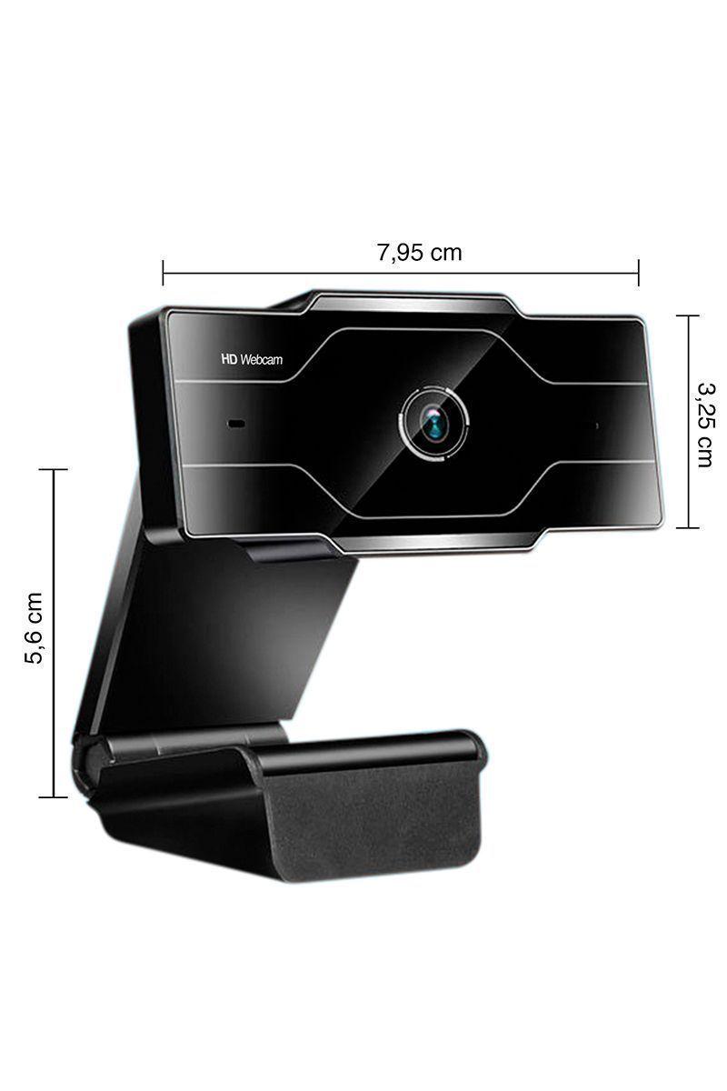 Cámara Web de 1080P con Trípode Beacon Negro-3