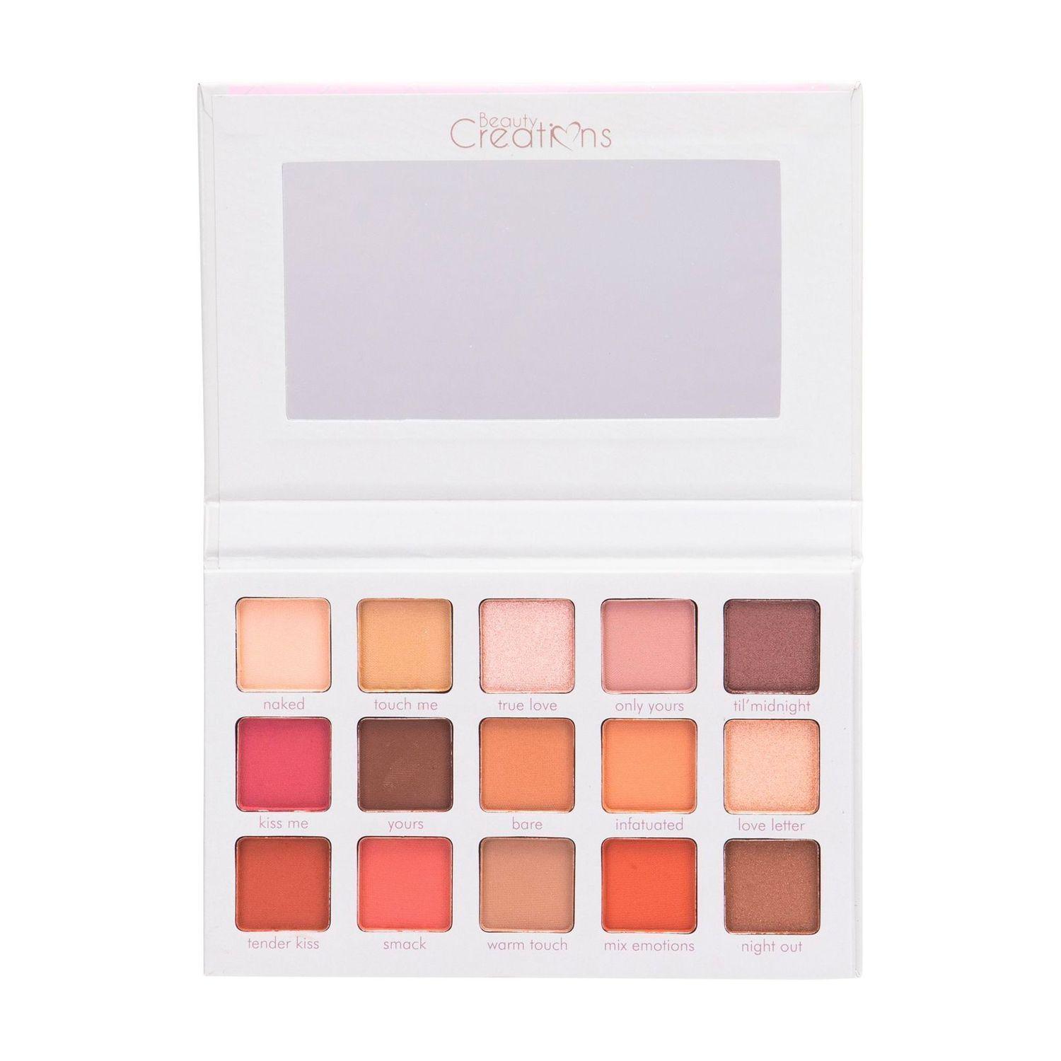 Pack Paleta de Sombras “Irresistible” + Set 12 Brochas Holo Fun y Estuche de Beauty Creations-1