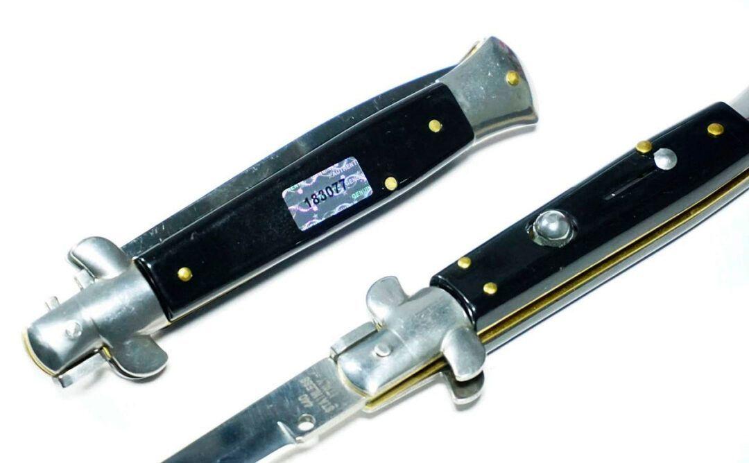 Navaja Estileto Automatico Black Lucky Luciano Ai35-2