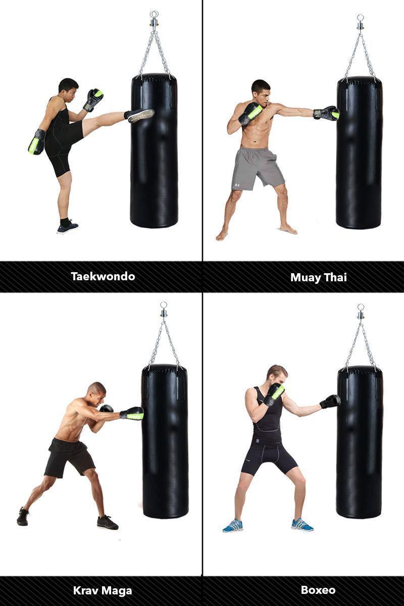 Guantes de Boxeo Profesional 12 Oz Verde-4