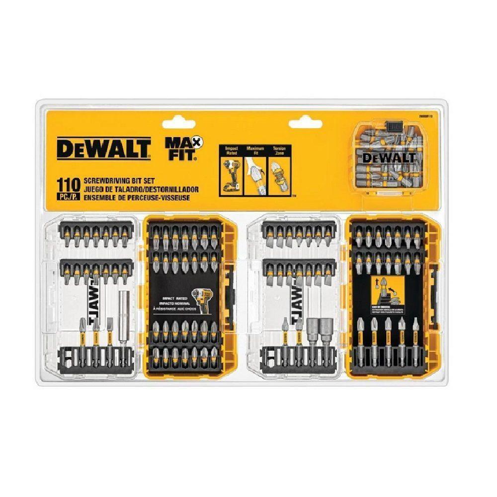 Set Atornillar 110 Piezas Maxfit Dewalt-0