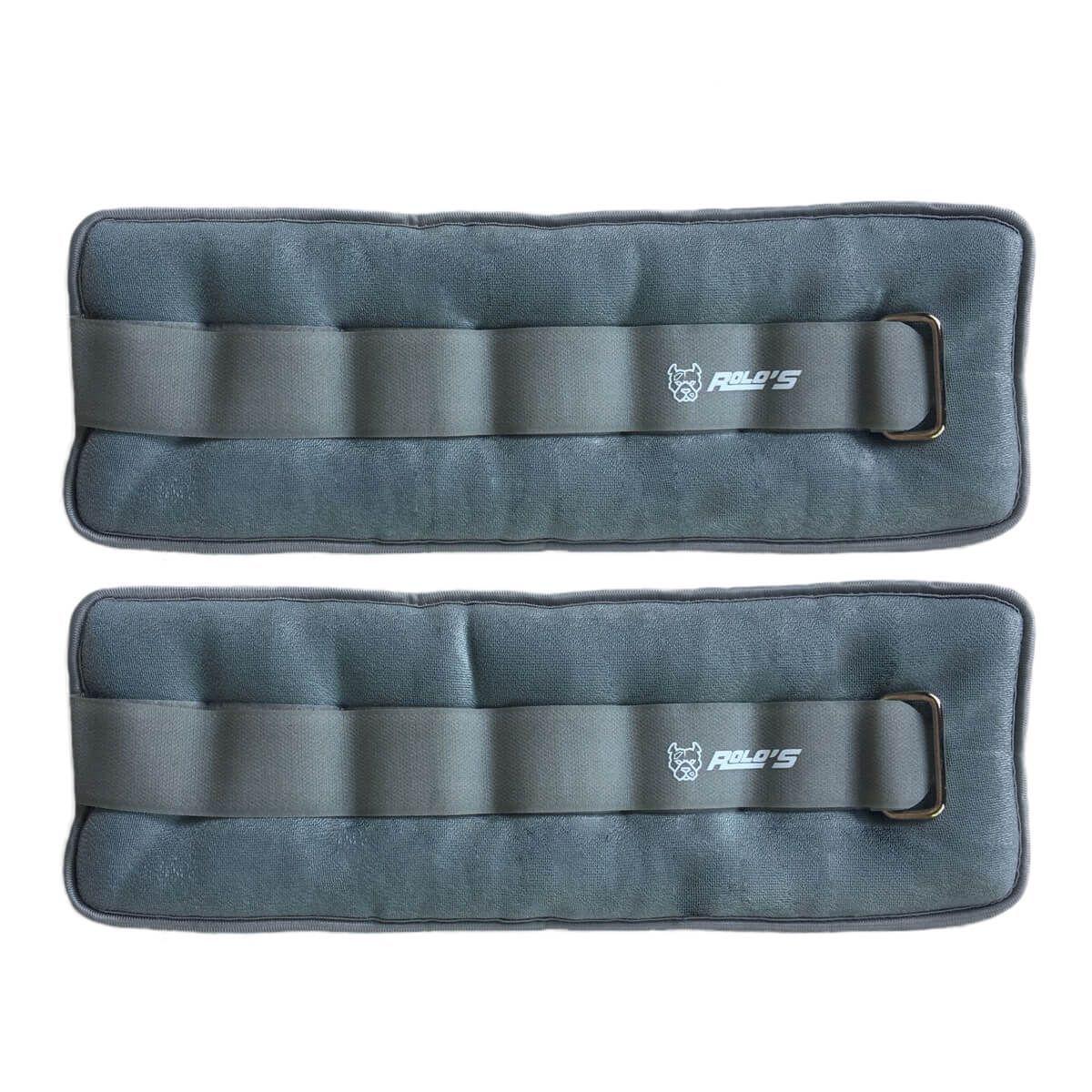 Pesas Arena Tobillo Muñeca 0,5 Kg Par Gris-0