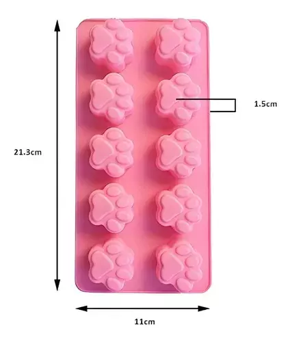 Moldes De Chocolate Moldes Chocolate Silicona Patitas Patas -3