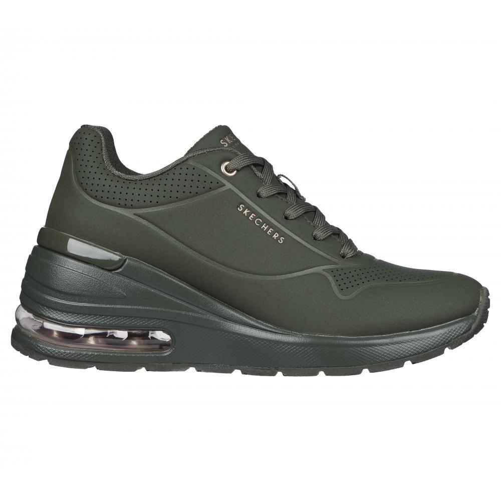Zapatilla Mujer Million Air Elevate Verde Skechers-4