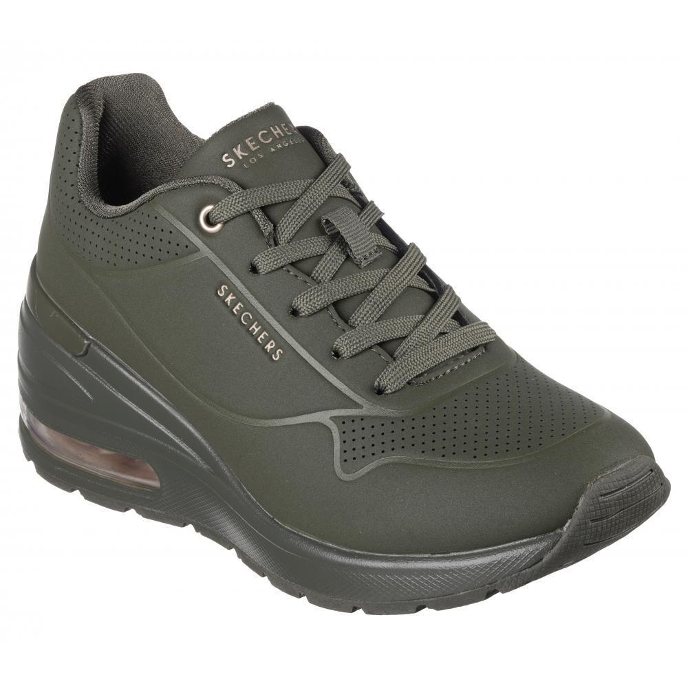 Zapatilla Mujer Million Air Elevate Verde Skechers-0