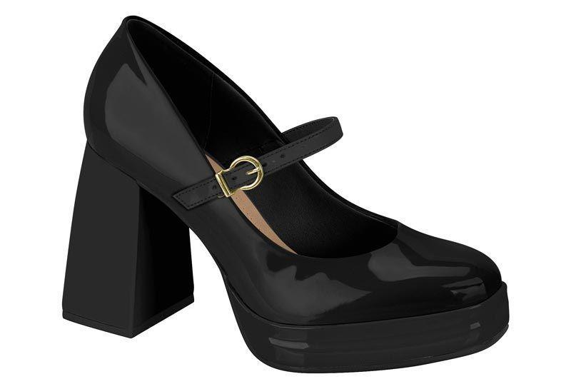 Zapato Mujer Charol Negro 4298-103- Beira Rio-0