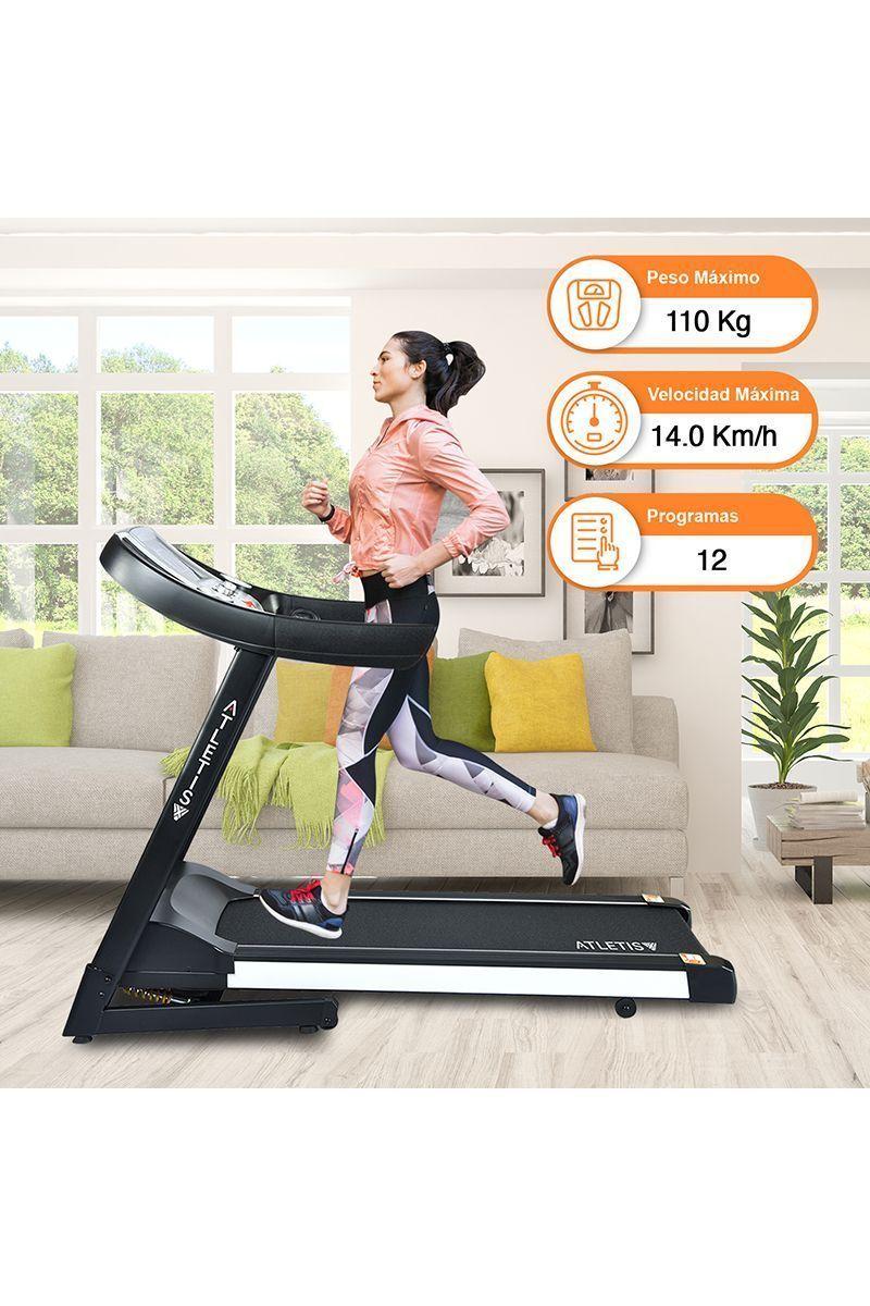 Pack Trotadora FitBS900 + Spinning GoFitness Negro-5