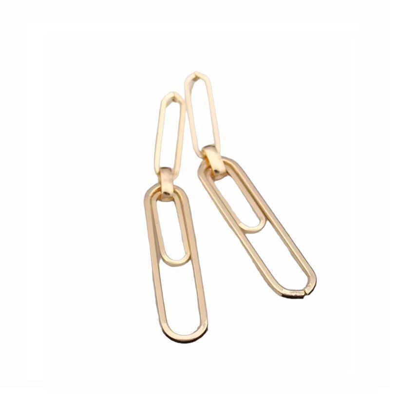 Aros dorados  office clip Gold-0