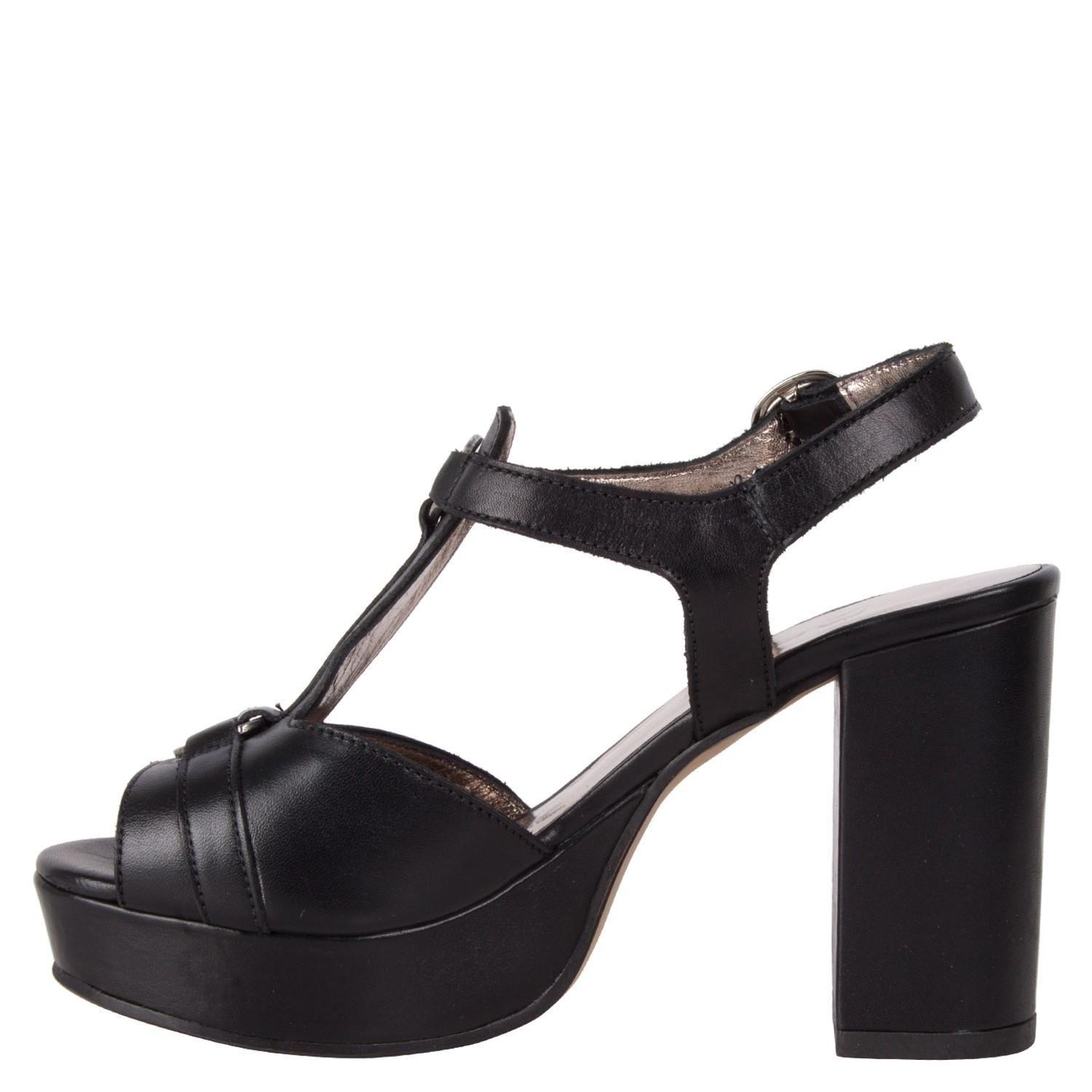 Sandalia Rousseau Mingo Mujer Negro - 4009-3