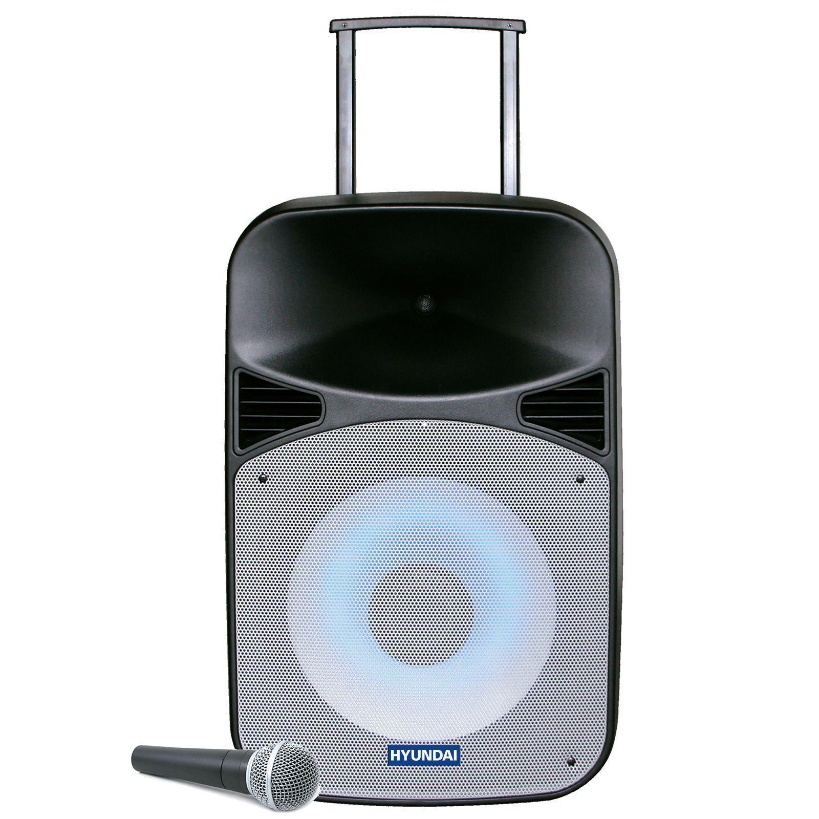 PARLANTE ACTIVO 15" BATERIA/BT/MIC/LED HYUNDAI-0