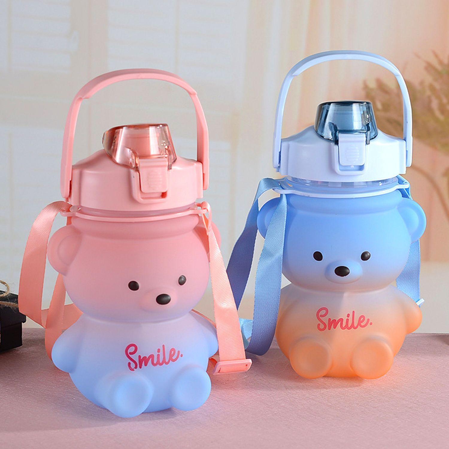 Botella de Agua Transportable Diseño Osito 1 Litro-5