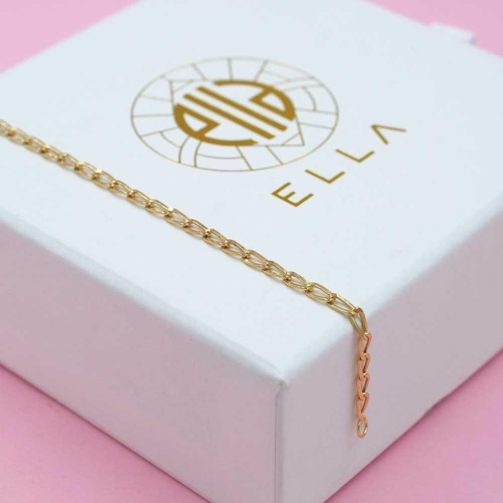 Pulsera Eslabones de Oro amarillo 18K-1