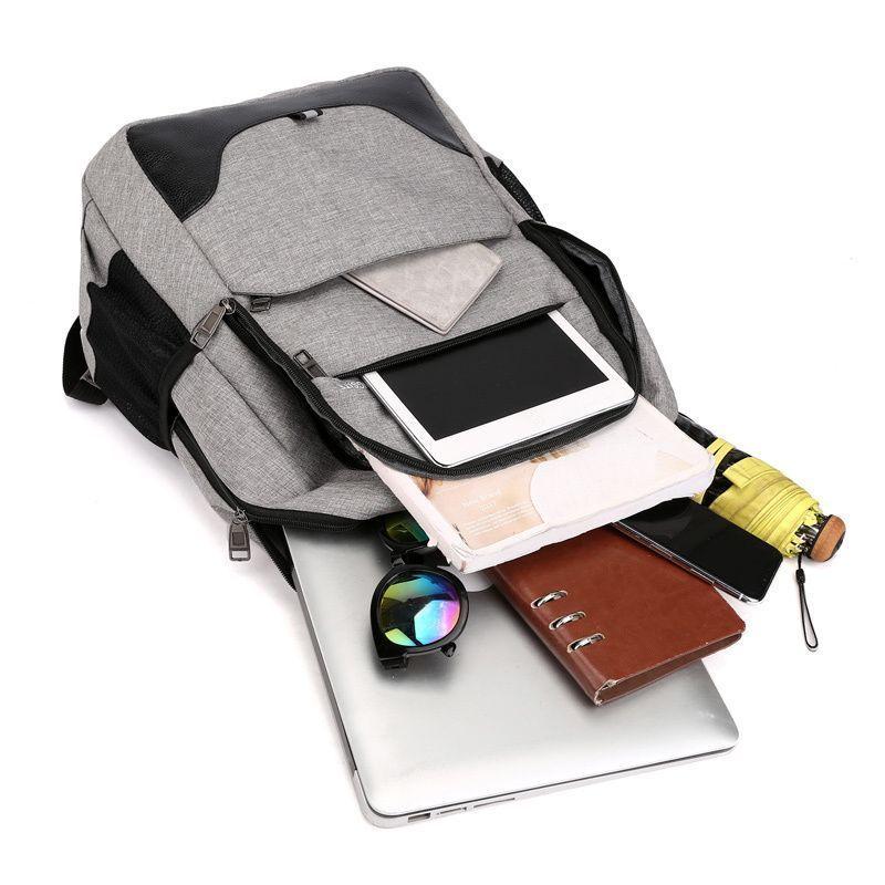 Mochila para Laptop impermeable con puerto USB-2