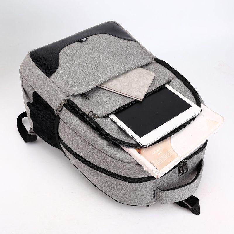 Mochila para Laptop impermeable con puerto USB-3