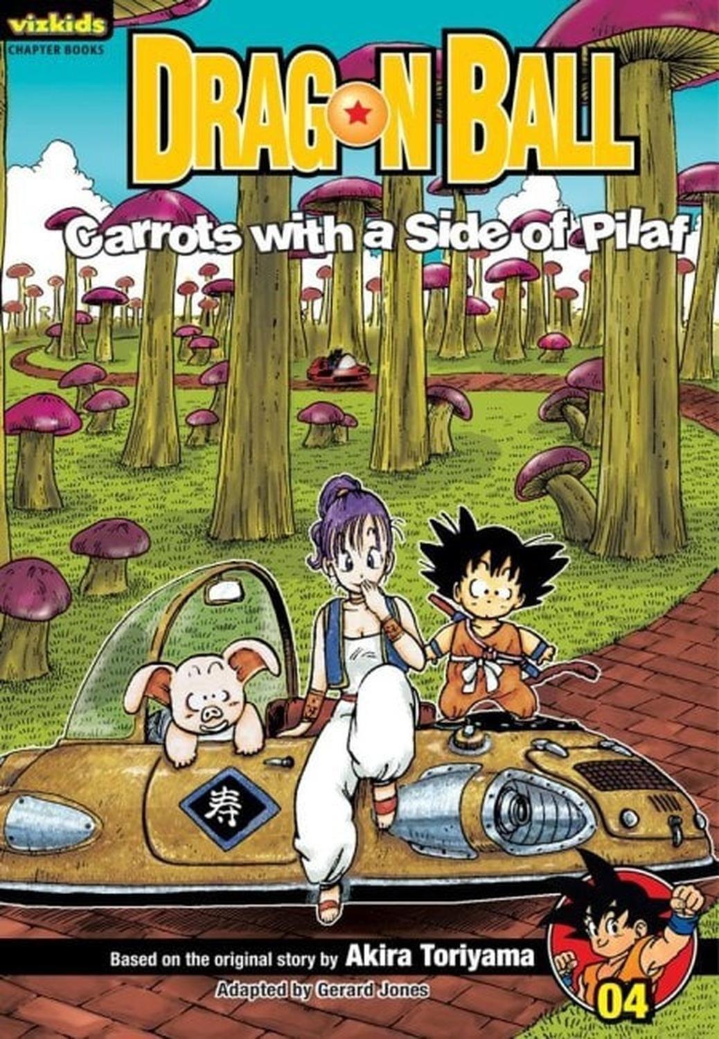 Manga Dragon Ball - Chapter Book 04 - Carrots With A Side Of Pilaf (En Inglés) - USA-0