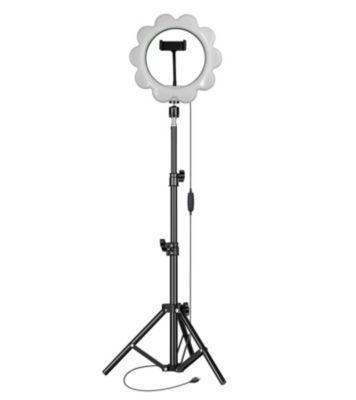 Aro De Luz 12' 26 cm Con Forma de Flor-1