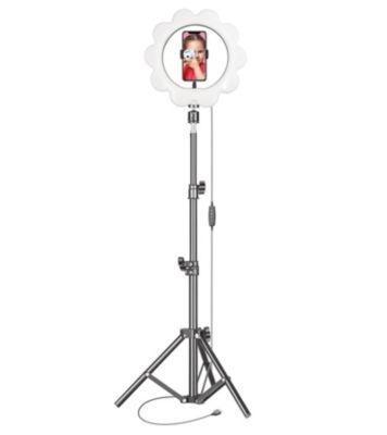 Aro De Luz 12' 26 cm Con Forma de Flor-0