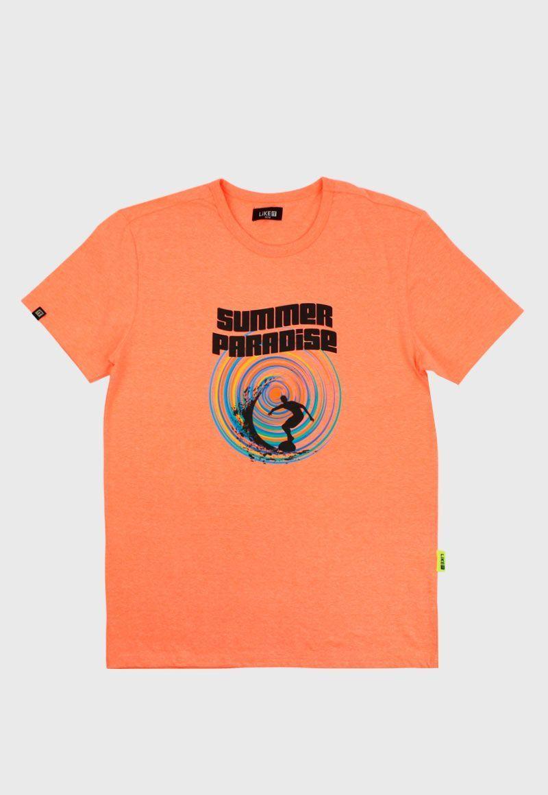 Polera teens niño estampada euforia 509-0