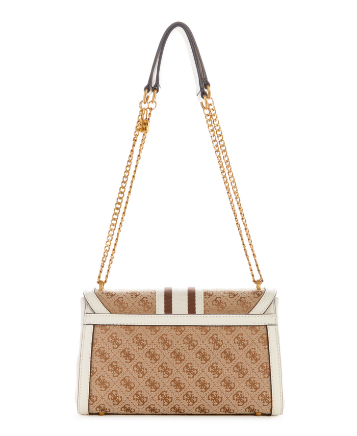 Cartera Guess Katey Flap Shoulder Bag Lls Blanco-2