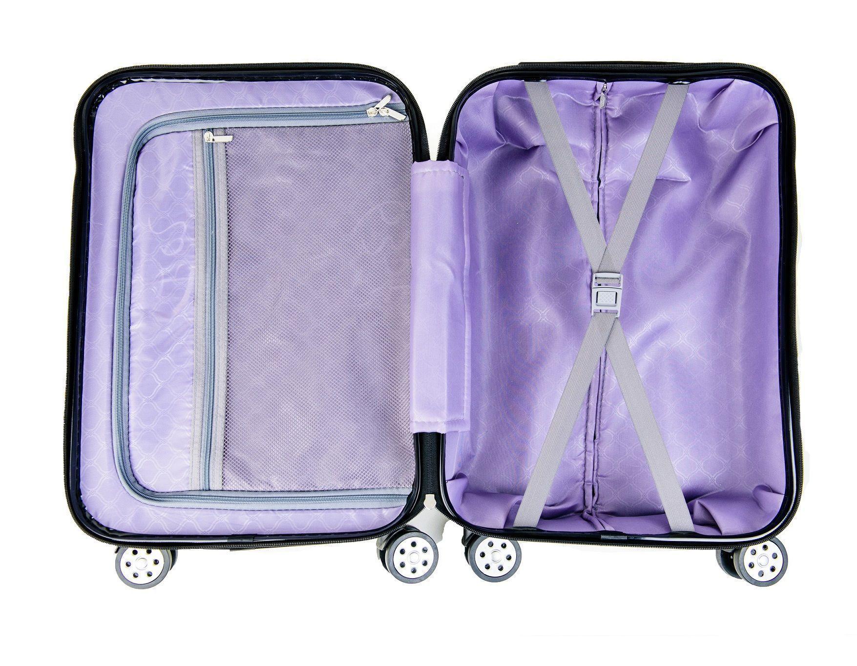 Maleta Cabina Carry On Valija Mano Premium Amarillo-3