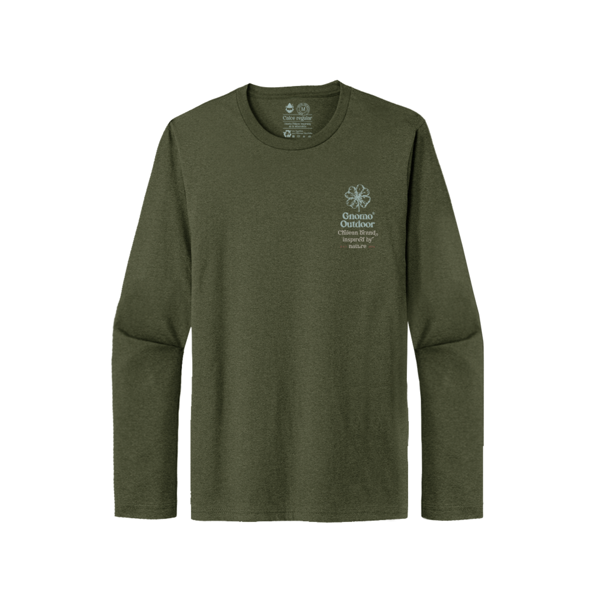 Polera Eco P-9 Hombre Green Gnomo-2