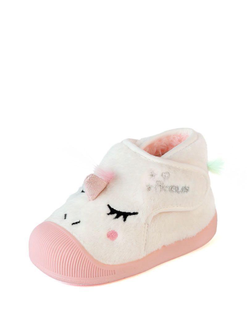 Zapatilla Velcro A Gatear Soft Niña Ficcus-1