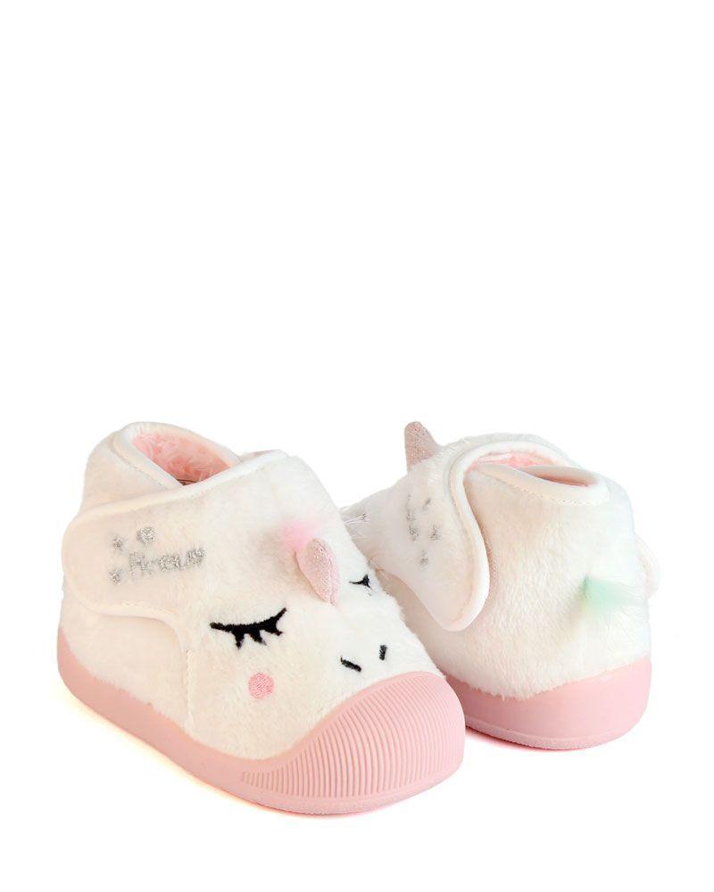 Zapatilla Velcro A Gatear Soft Niña Ficcus-2