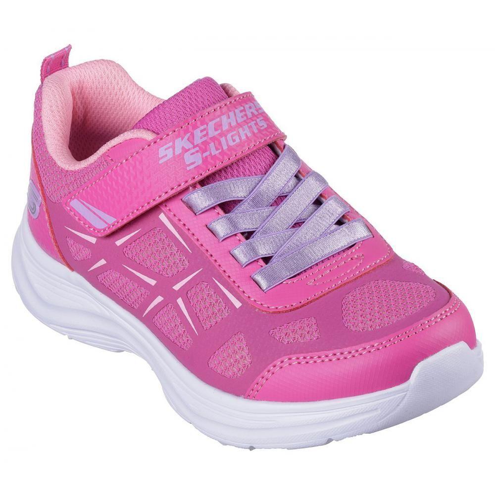 Zapatilla Niña Glimmer Kicks Rosada Skechers-4