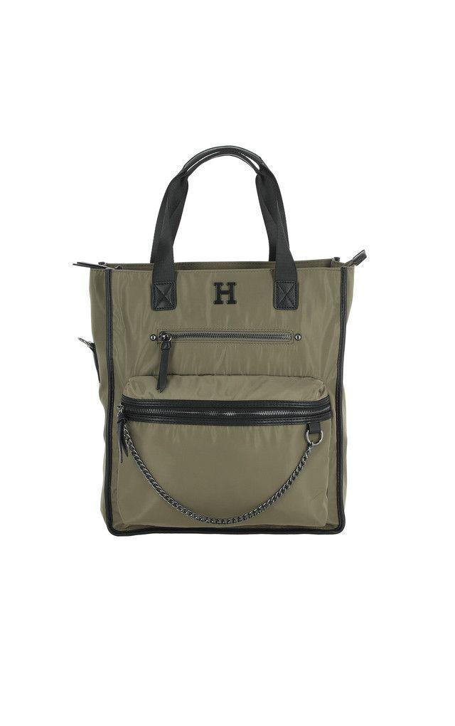 Cartera Hombro Pure Verde Humana-0
